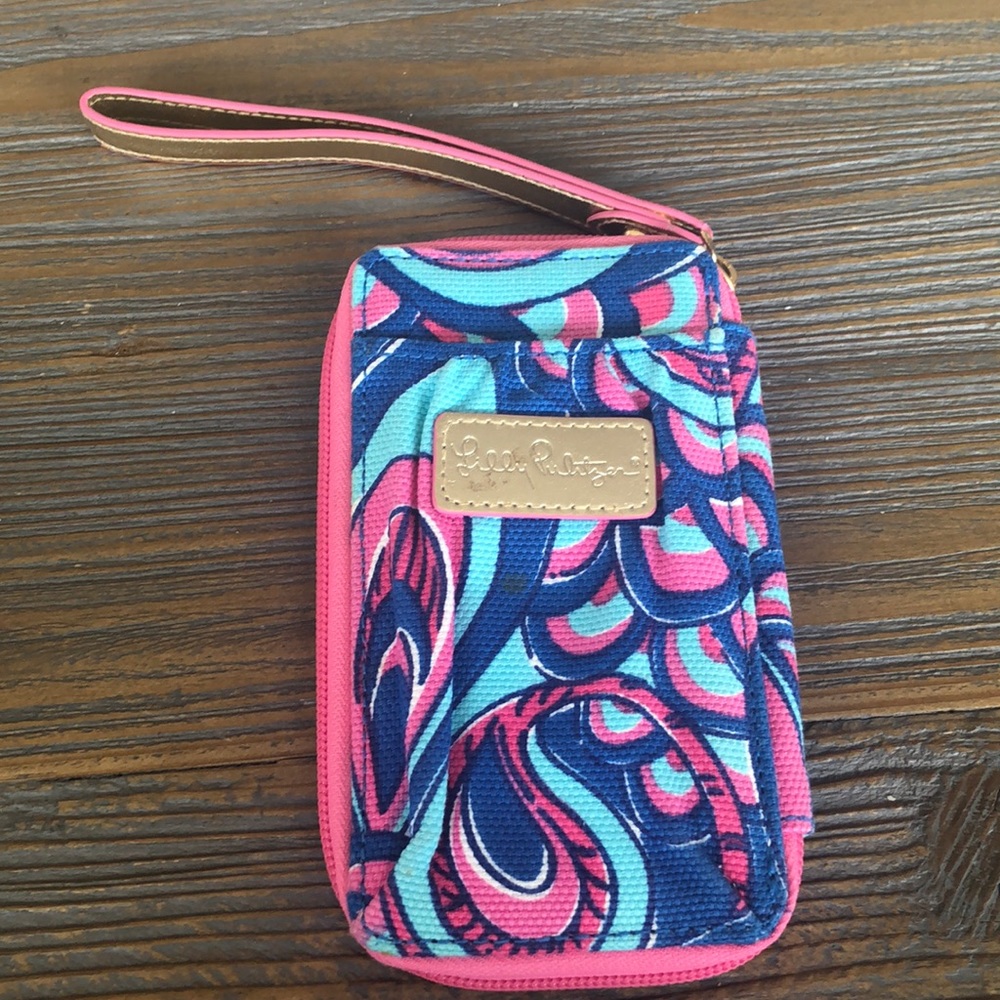 Lilly Pulitzer Pink & Blue Wallet